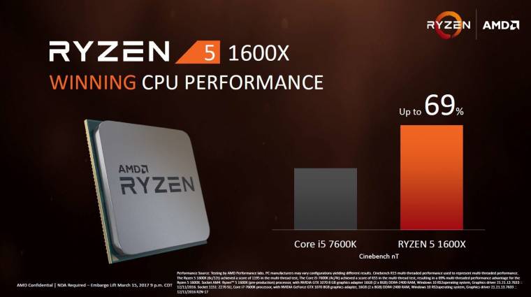 Hivatalos: érkeznek a Ryzen 5 processzorok kép