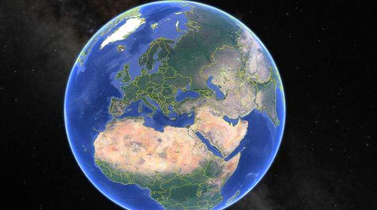 Jön az új Google Earth kép