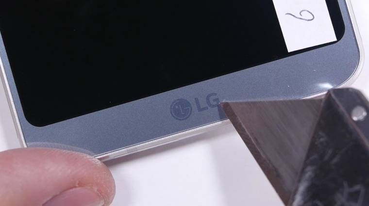Bármilyen kínzást kibír az LG G6 kép