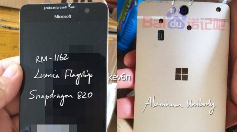 Ez lett volna a Lumia 960-as csúcstelefon kép