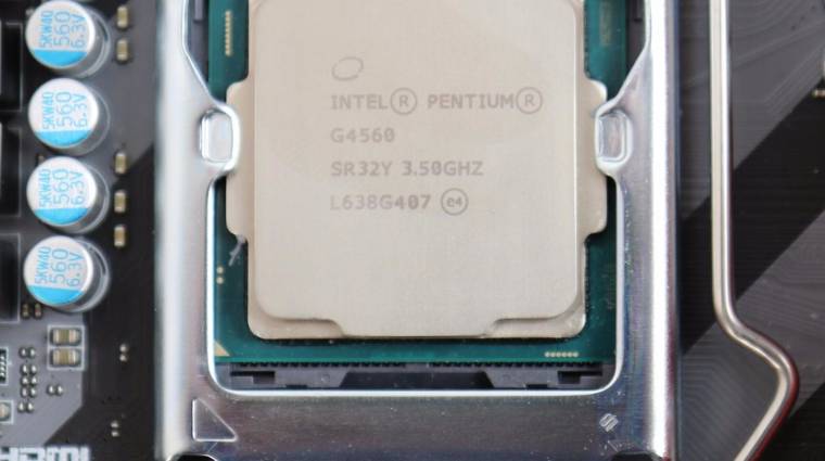 Túl jó a Pentium G4560, ezért kivonják a forgalomból kép
