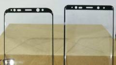Egy képen a Galaxy Note 8 és a Galaxy S8+ előlapja kép