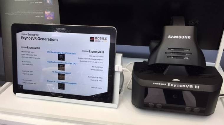 Sokat tud a Samsung Exynos VR-headset kép