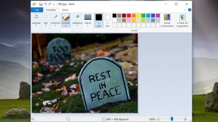 Vége, ennyi volt: a Windows 10 kinyírja a Paintet!!4!!!!NÉGY! kép