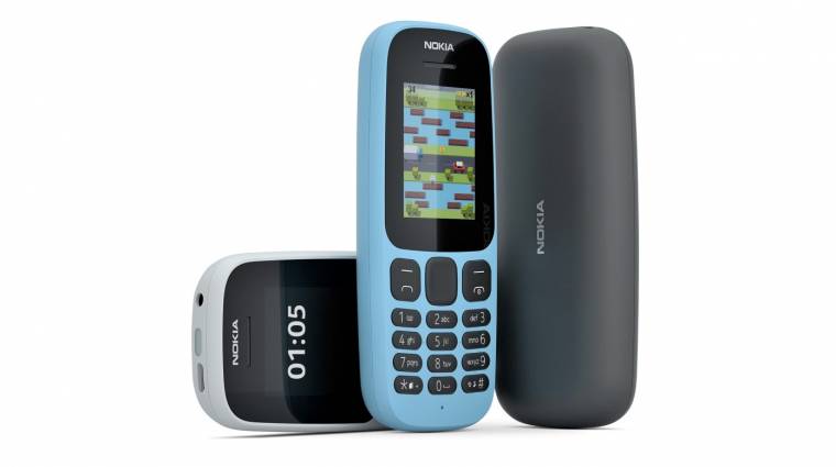 Itt az új Nokia 105 és 130 butatelefon kép