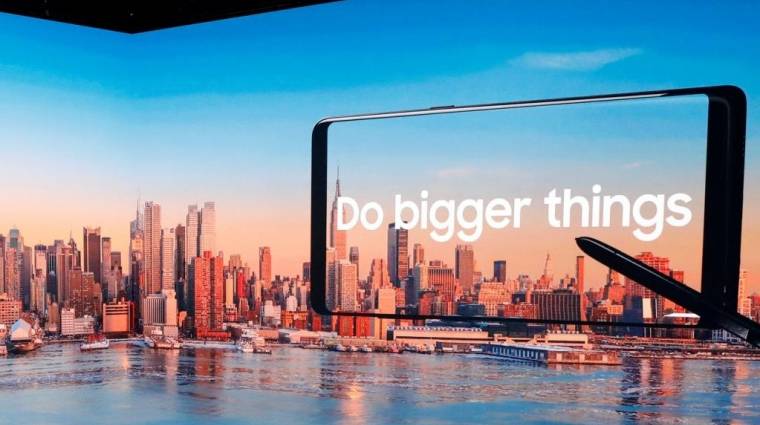 Jövőre jön a Samsung összecsukható okostelefonja kép