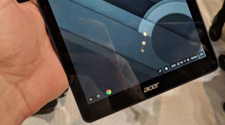 Ez lehet az Acer Chrome OS-t futtató táblagépe kép