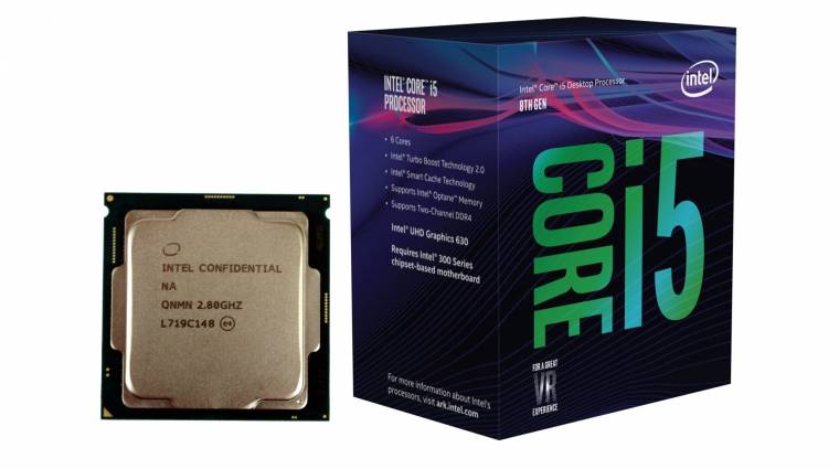Ilyen lesz az Intel Core i5-8500 kép