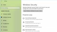 Itt a Windows Security kép