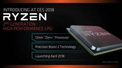 3,7 GHz-en ketyeg az AMD Ryzen 7 2700X kép
