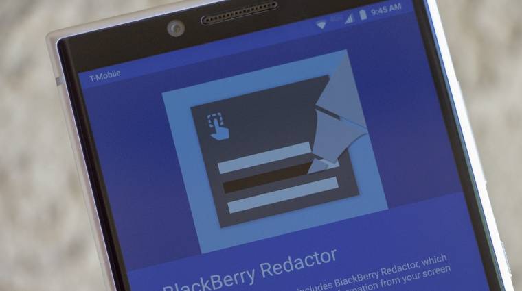 Eltakarítja a bizalmas információkat a BlackBerry Redactor kép