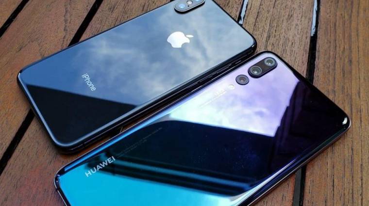 Az Apple nyakában liheg a Huawei kép