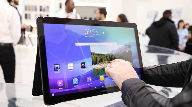 Döbbenetes méretű táblagéppel készül a Samsung kép