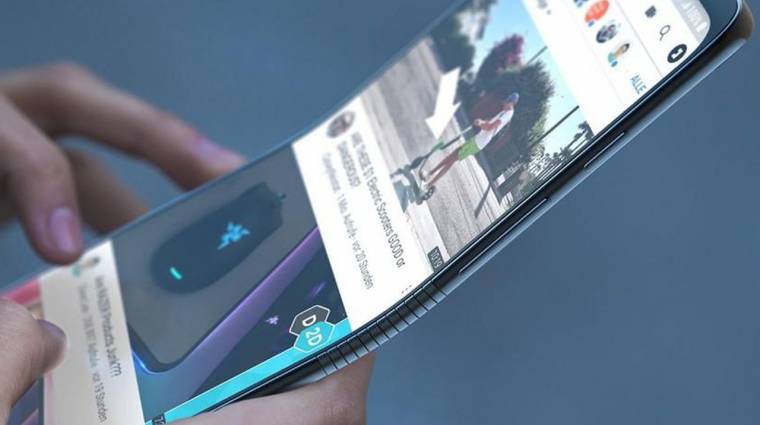 Már novemberben bemutatkozhat a Samsung összehajtható mobilja kép