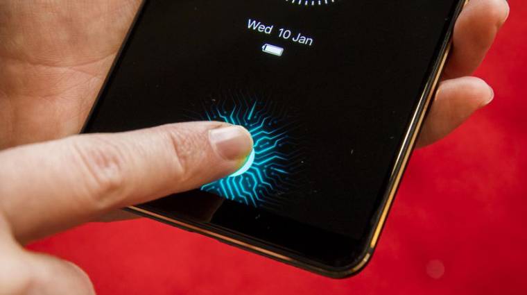 Az androidos készülékek kiváltsága marad a képernyőbe ágyazott ujjlenyomat-olvasó kép