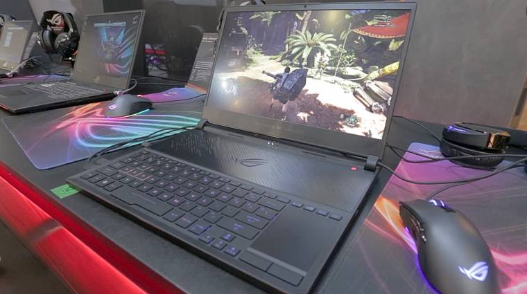 ASUS ROG Zephyrus S: videón az új, vékony gamer laptop kép
