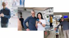 Kínában próbálja megmenteni az iPhone-okat Tim Cook kép