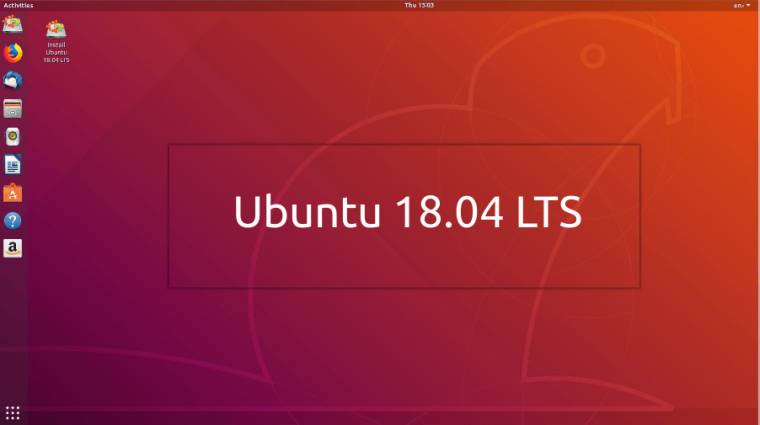 10 év támogatást kap az Ubuntu 18.04 LTS kép