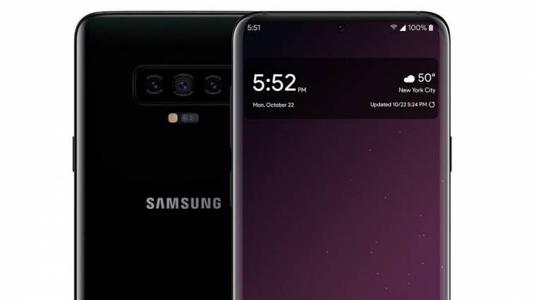 Ilyen lesz a Galaxy S10 ultrahangos ujjlenyomat-olvasója kép