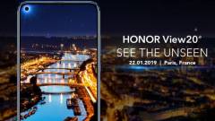 48 megapixeles kamerával és trendi kijelzővel támad a Honor View 20 kép