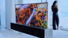 Idén már megveheted az LG feltekerhető tévéjét kép