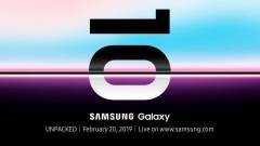 Hivatalos: február 20-án jön a Samsung Galaxy S10 széria kép
