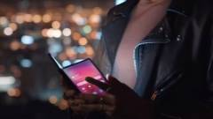 Kiszivárgott videóban az összehajtható Samsung mobil kép
