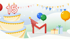 Odáig leszel a Gmail születésnapi ajándékáért kép