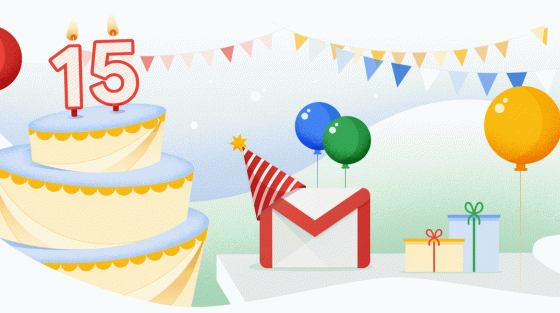 Gmail Születésnap
