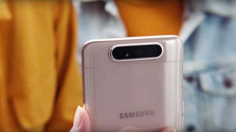 Forgó tripla kamerát kapott a Samsung Galaxy A80 kép