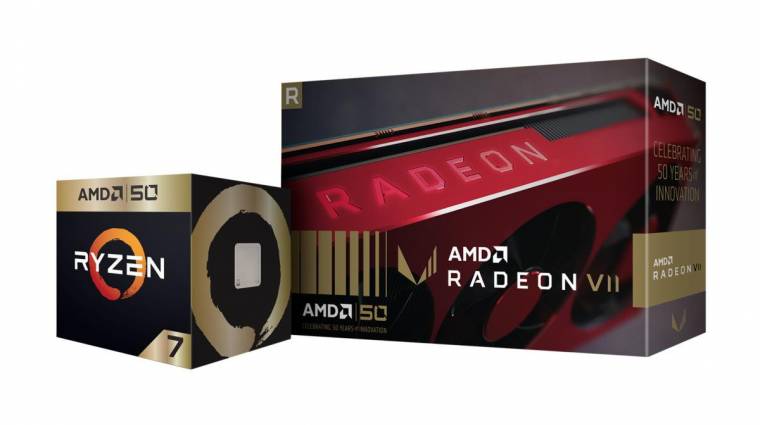 Itt az AMD 50. évfordulós processzora és videokártyája kép