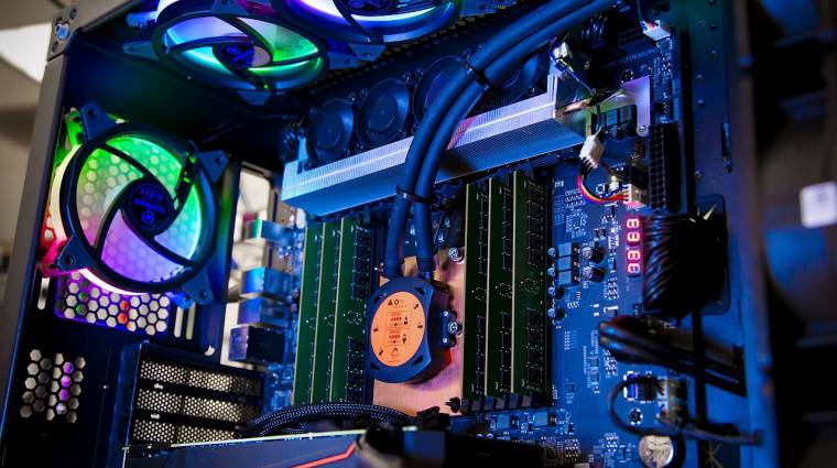 Az Intel Xeon W-3275 processzor is egy szörnyeteg lesz kép