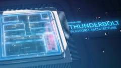 Már a Thunderbolt 4 csatlakozóval villog az Intel kép