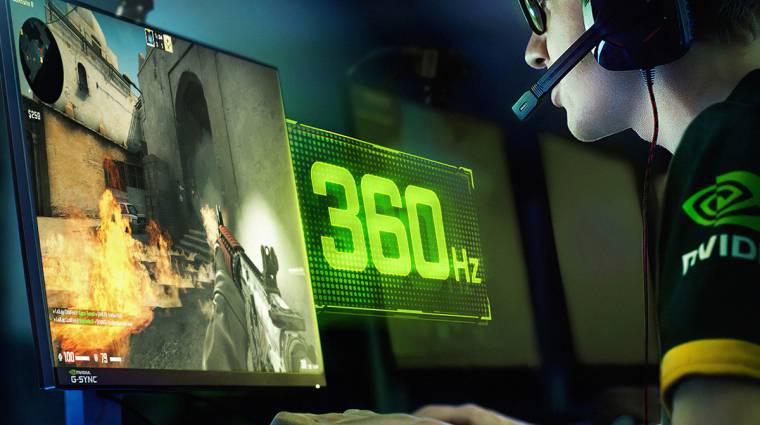 360 Hz-es, G-Sync-képes kijelzőt villantott az ASUS és az NVIDIA kép